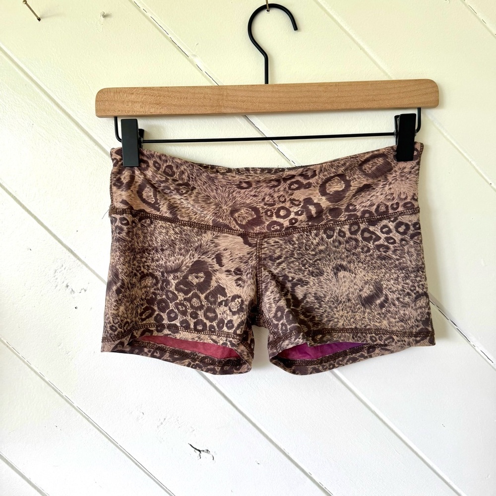 Leopard shorts
